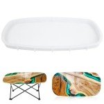Extra Large Silicone Molds for Epoxy Resin Table, Oval Epoxy Resin Molds for DIY Art Home Decor, River Table, Cutting Board, Resin Art