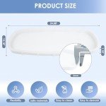 Extra Large Silicone Molds for Epoxy Resin Table, Oval Epoxy Resin Molds for DIY Art Home Decor, River Table, Cutting Board, Resin Art