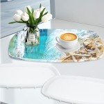 Extra Large Silicone Molds for Epoxy Resin Table, Oval Epoxy Resin Molds for DIY Art Home Decor, River Table, Cutting Board, Resin Art