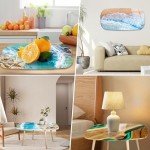 Extra Large Silicone Molds for Epoxy Resin Table, Oval Epoxy Resin Molds for DIY Art Home Decor, River Table, Cutting Board, Resin Art