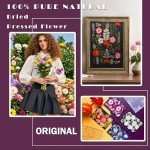 Pressed Dried Flowers for Resin Art - 92 Pcs