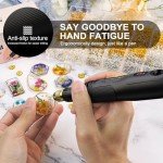 Cordless Resin Drill with 19 Accessories and Deburring Tool