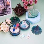 4PCS Silicone Resin Molds for DIY Jewelry Boxes