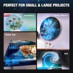 Crystal Clear Epoxy Resin Kit - 1 Gallon