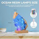 Resin Art Table Lamp - Customizable Ambient Lighting