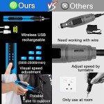 Rechargeable Engraving Pen with 35 Bits