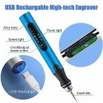 Rechargeable Engraving Pen with 35 Bits