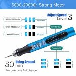 Rechargeable Engraving Pen with 35 Bits