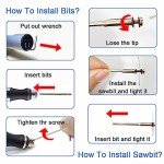 Rechargeable Engraving Pen with 35 Bits