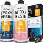 Nicpro 16 Ounce Clear Epoxy Resin Kit
