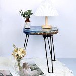 Fuerlun 14-Inch Round Resin Mold with Legs