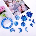 63 Pcs Wind Chime Silicone Molds Kit