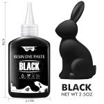 Concentrated Black Resin Pigment Paste, 5oz