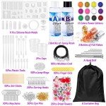 219-Piece Beginner Resin Mold and Supplies Kit