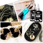 Concentrated Black Resin Pigment Paste, 5oz