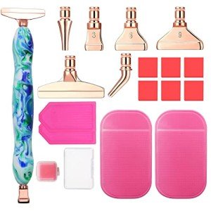 18-Piece Diamond Painting Pens Kit with Accessories
