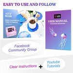 Resin Coaster Molds Kit – 16oz Beginner Set