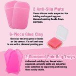 18-Piece Diamond Painting Pens Kit with Accessories