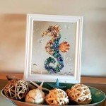 Sea Glass Art Kit for DIY Beach Decor