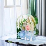 Silicone Resin Molds for Flower Bookends DIY Art