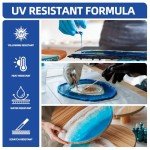 Honleek 1 Gallon Clear Epoxy Resin Kit