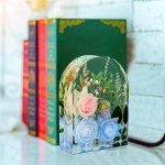 Silicone Resin Molds for Flower Bookends DIY Art