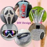 16000pcs Silver Resin Rhinestones with Glue and Tweezers