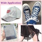 16000pcs Silver Resin Rhinestones with Glue and Tweezers