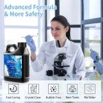 UV Resin Kit with Light - 250g for Jewelry & Crafts