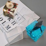 2-Piece Silicone Cube Resin Molds Set