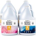 4 Gallon Crystal Clear Epoxy Resin Kit