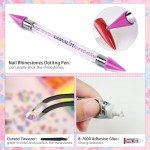 28000PCS Clear AB Flatback Resin Rhinestones Set