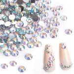 28000PCS Clear AB Flatback Resin Rhinestones Set
