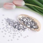 28000PCS Clear AB Flatback Resin Rhinestones Set
