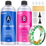 Crystal Clear Epoxy Resin Kit - 34oz