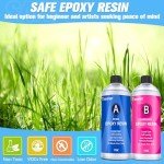 Crystal Clear Epoxy Resin Kit - 34oz