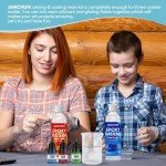 Epoxy Resin Kit with Molds and Color Pigments