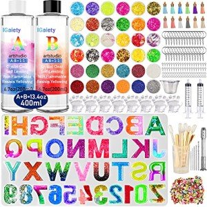 Letter Molds Starter Kit for Resin Art