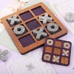 Large Tic Tac Toe Resin Molds for DIY