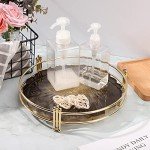 Large Round Geode Resin Tray Mold - 13 inch