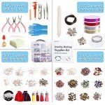 1960-Piece Resin Jewelry Making Kit for Adults