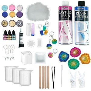 Beginner's Epoxy Resin Art Kit - 41 Pieces