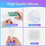 12-Piece Silicone Resin Molds Kit for Art