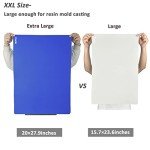 Extra Large Nonstick Silicone Craft Mat - Dark Blue