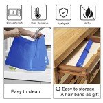 Extra Large Nonstick Silicone Craft Mat - Dark Blue