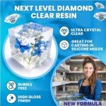 Crystal Clear Epoxy Resin Kit for Art Projects