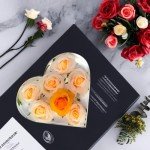 Silicone Resin Molds for Flower Bookends Art