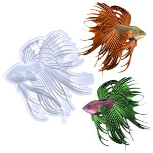3D Lionfish Resin Mold for Epoxy Art