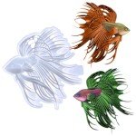 3D Lionfish Resin Mold for Epoxy Art