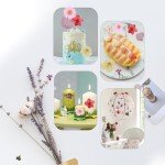 104 Pcs Dried Flowers for Resin Art Projects